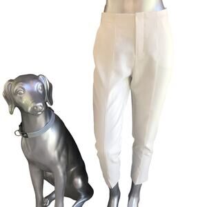 NEW a loves a White Trouser High Waist Dress Pants Women’s Size 4 NWT $119